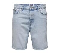 only & sons - Short: Onsedge blau - Gr. - XL