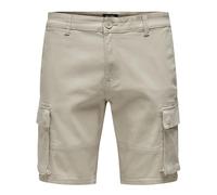 ONLY & SONS Shorts "Cam" in Beige - 45% | Größe XXL | Herren Plussize