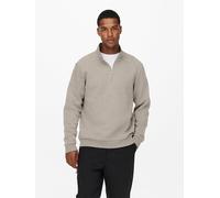 ONLY & SONS Sweatshirt "Ceres" in Beige - Größe S | Herren Plussize