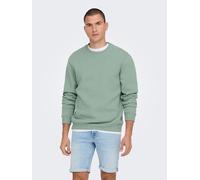 ONLY & SONS Sweatshirt "Eres" in Mint - Größe XL | Herren Plussize
