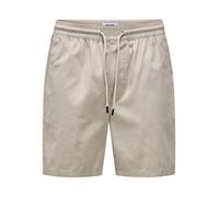 Sweatshorts mit seitlichen Eingrifftaschen Modell 'LINUS' XL men Sand
