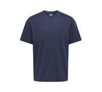 only & sons - T-Shirt - Fred blau - Gr. - XL
