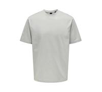 only & sons - T-Shirt - Fred grau - Gr. - M