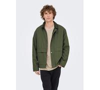 ONLY & SONS Übergangsjacke "Kosmo" in Khaki - Größe XL | Herren Plussize