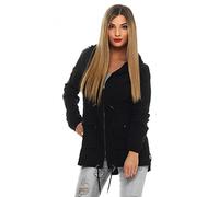 ONLY Starry Long Spring Parka Damen Übergangsjacke, Größe:S, Farbe:Schwarz (Black)