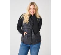 ONLY CARMAKOMA Damen Cartahia Lw Quilted Waistcoat OTW, Black, 46