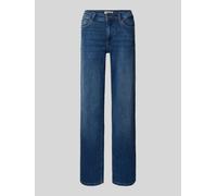 Only Straight Fit Jeans aus Baumwoll-Mix Modell 'BLUSH' in Dunkelblau, Größe XL/30