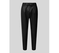 Only ONLY Damen Hose Lederimitat ONLPOPTRASH Easy Coated Pant P... S/2745 schwarz