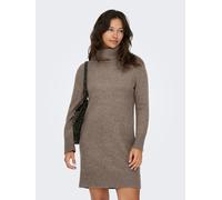 ONLY Strickkleid in Taupe - Größe L | Damen Kleider