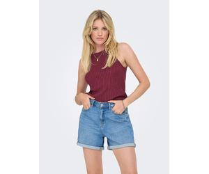 ONLY Stricktop in Bordeaux - Größe XL | Damen Tops