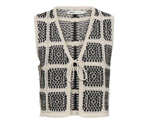 ONLY - Strickweste - Onlloa grau - Gr. - XS