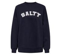 Only Damen Onlkaitlyn L/S Velour O-Neck SWT, Night Sky, 36