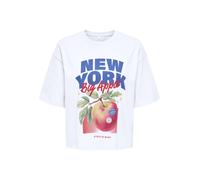 ONLY - T-Shirt - ONLJOSSI weiß - Gr. - L