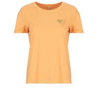 Only T-Shirt ONLKITA LIFE in Orange EU L