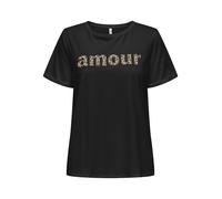 ONLY - T-Shirt - Onlline schwarz - Gr. - L