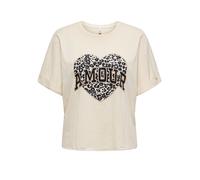 ONLY T-Shirt ONLLUCY creme | M
