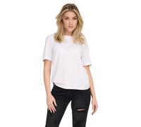 Only T-Shirt Tee aus weißer Bio-Baumwolle S Regular Fit