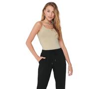 Only Tanktop Love Naturbeige aus Baumwoll-Stretch XS Regular Fit