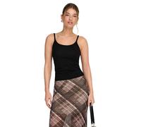 Only Tanktop Love Schwarzes Basic aus Baumwoll-Stretch M Regular Fit