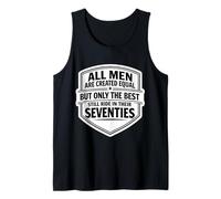 Only The Best Men Ride In Their Seventies Bike Motorrad 70 Tank Top