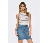 ONLY Top "Gemma" in Weiß - Größe M | Damen Tops