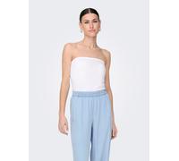 ONLY Top "Live" in Weiß - Größe L | Damen Tops