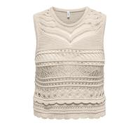 ONLY Top "Paula" in Beige - 30% | Größe M | Damen Tops