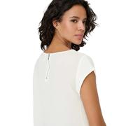Only Top Vic mit Reißverschluss in Weiß D34 Regular Fit