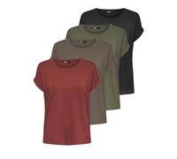 ONLY Tops für Damen Basic Kurzarm Rundhals