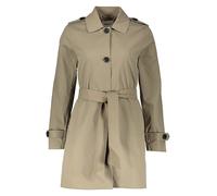 Trenchcoat ONLY "ONLDISA LIFE SB TRENCHCOAT CC OTW", Damen, Gr. S, mermaid, Web, Obermaterial: 100% Polyester, unifarben, Po-bedeckend, V-Ausschnitt, Mäntel, klassischer Schnitt (31715110-S) mermaid