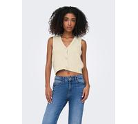 ONLY Weste in Beige - Größe S | Damenjacken