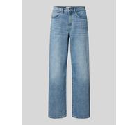 Only Wide Leg Jeans aus reiner Baumwolle Modell 'HOPE' in Jeansblau Melange, Größe 27/32