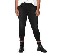 Only Skinny-Jeans Damen Carwilly Reg Ank washed-out Optik Schwarz Gr. 42/L32 gebraucht