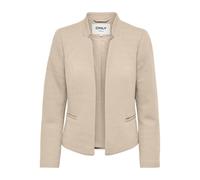 ONLY Women's Onladdy-Linea L/S Short Cc TLR Blazer, Humus/Detail:Melange, L EU