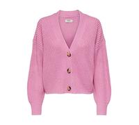 ONLY Women's ONLCAROL Nice L/S Cardigan KNT NOOS Strickjacke, Begonia Pink, XS