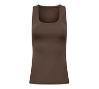 ONLY Women's ONLEA S/L 2-Ways FIT JRS Top, Chocolate Martini, XL