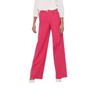 ONLY Women's ONLMADISON HW Wide COL Long PNT Hose (DE/NL/SE/PL, Bundweite & Schrittlänge, S, 32, raspberry rose)