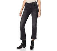 ONLY Womens Onlmila Life Hw Flared DNM Bj371 Jeans, Black Denim, 31/32