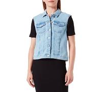 Only Women's ONLWONDER West BJ Box Jacket, Light Blue Denim, XS