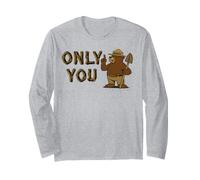 Only You Outdoor Style Vintage Smokey Bear Langarmshirt