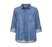 Only Damen Jeanshemd Onlyasmin Langarm Noos Medium Blue Denim Größe S