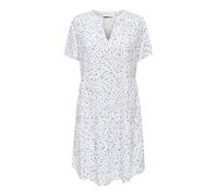 ONLY - ONLZALLY S/S THEA DRESS NOOS WVN Cloud Dancer - Gr. - S