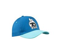 ONOMATO! Peanuts Snoopy Kinder Baseball-Cap für Jungen & Mädchen, Verstellbare Baumwoll-Mütze, Sommer-Hut mit Sonnenschutz, Blau & Türkis, Offizielles Lizenzprodukt