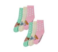 ONOMATO! Socken Kinder, Kindersocken Mädchen, 6 Paar, Lustige Socken für Sandalen Mächen, Geschenk für Mädchen (DE/NL/SE/PL, Numerisch, 23, 26, Regular, Mehrfarbig, Paw Patrol Set 2)