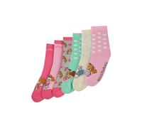 ONOMATO! Socken Kinder | Paw Patrol | Kindersocken | 6 Paar | Mit Skye, Zuma und Everest | Strümpfe | Lustige Socken | Geschenke für Mädchen