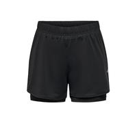 Only Mila Loose Train Short Frauen in Gr. XS in Schwarz