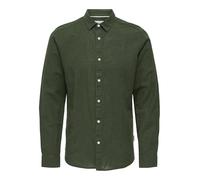 ONSCAIDEN Life LS SOLID Linen Shirt NOOS