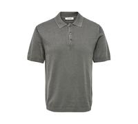 ONLY&SONS - ONSGARSON SS REG WASH POLO KNIT Castor Gray - Gr. - XL