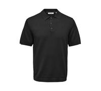 ONLY&SONS - ONSGARSON SS REG WASH POLO KNIT Black - Gr. - XL