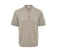 ONLY&SONS - ONSGARSON SS REG WASH POLO KNIT Chinchilla - Gr. - XXL